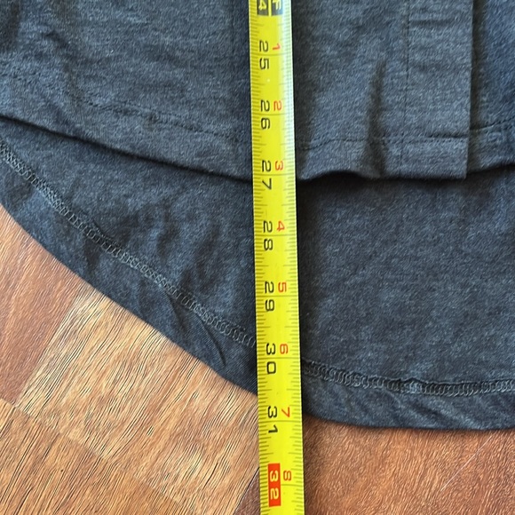 New Mona B dark gray long sleeve blouse - Picture 12 of 16